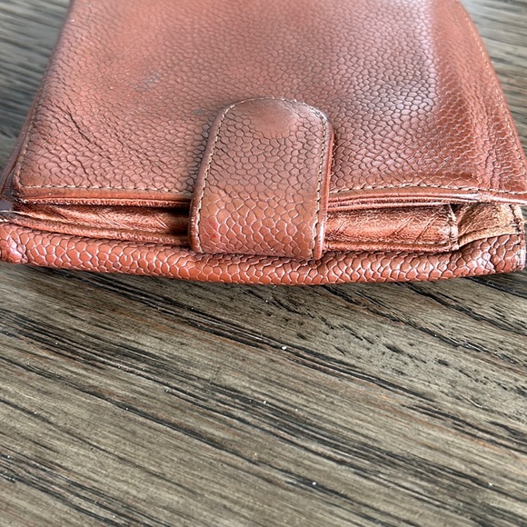 Chanel Brown Caviar Leather Wallet - Picture 6 of 13